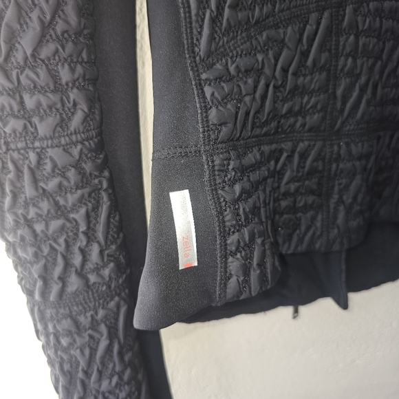 Zella Z Stretch Moto Jacket in Black - Picture 6 of 9